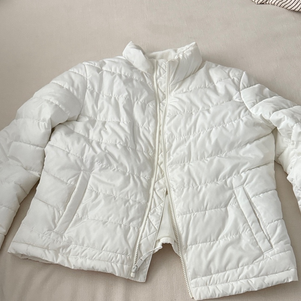 Gap White Coldcontrol Puffer Jacket - image 2